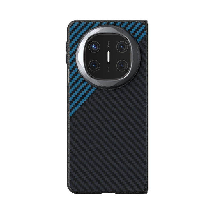 For Huawei Mate X6 ABEEL C Carbon Fiber Series 6D Micro Relief MagSafe Phone Case