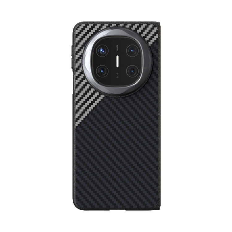 For Huawei Mate X6 ABEEL C Carbon Fiber Series 6D Micro Relief MagSafe Phone Case