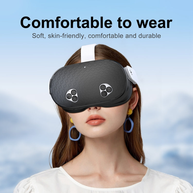 STARTRC GAMES For Meta Quest 3S VR Silicone Protective Cover - Black