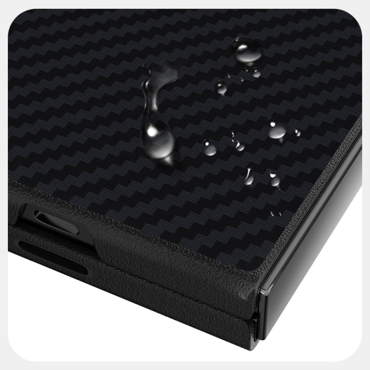 For Samsung Galaxy Z Fold Special ABEEL C Carbon Fiber Series 6D Micro Relief MagSafe Phone Case