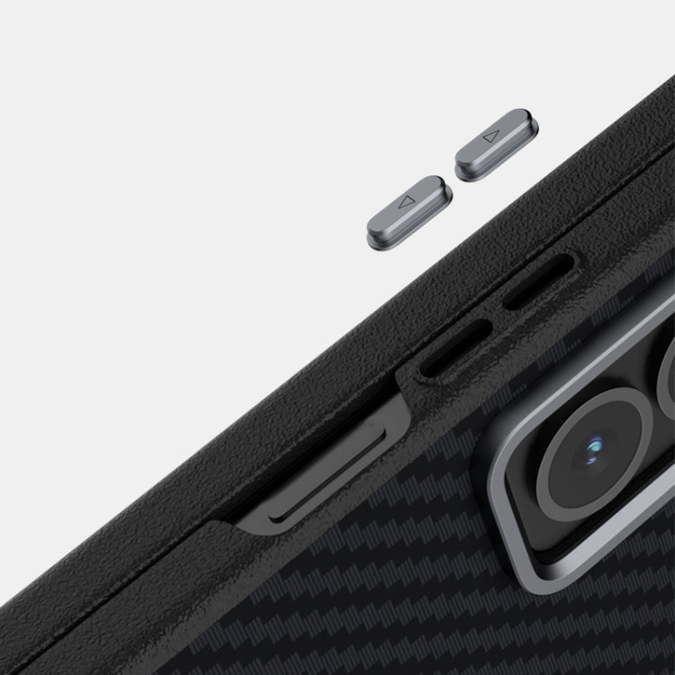 For Samsung Galaxy Z Fold Special ABEEL C Carbon Fiber Series 6D Micro Relief MagSafe Phone Case
