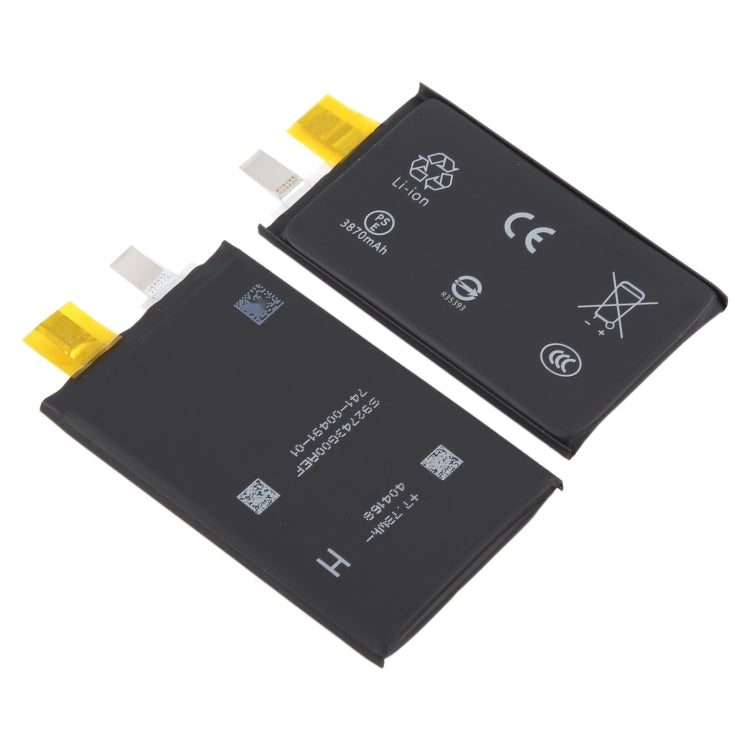 For iPhone XS Max 3870mAh 1 Pair JUXIN Zero Cycle Li-ion Battery