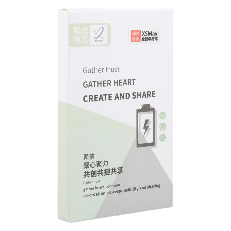 For iPhone XS Max 3870mAh 1 Pair JUXIN Zero Cycle Li-ion Battery
