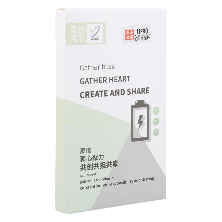 For iPhone 11 Pro 3620mAh JUXIN Zero Cycle Li-ion Battery