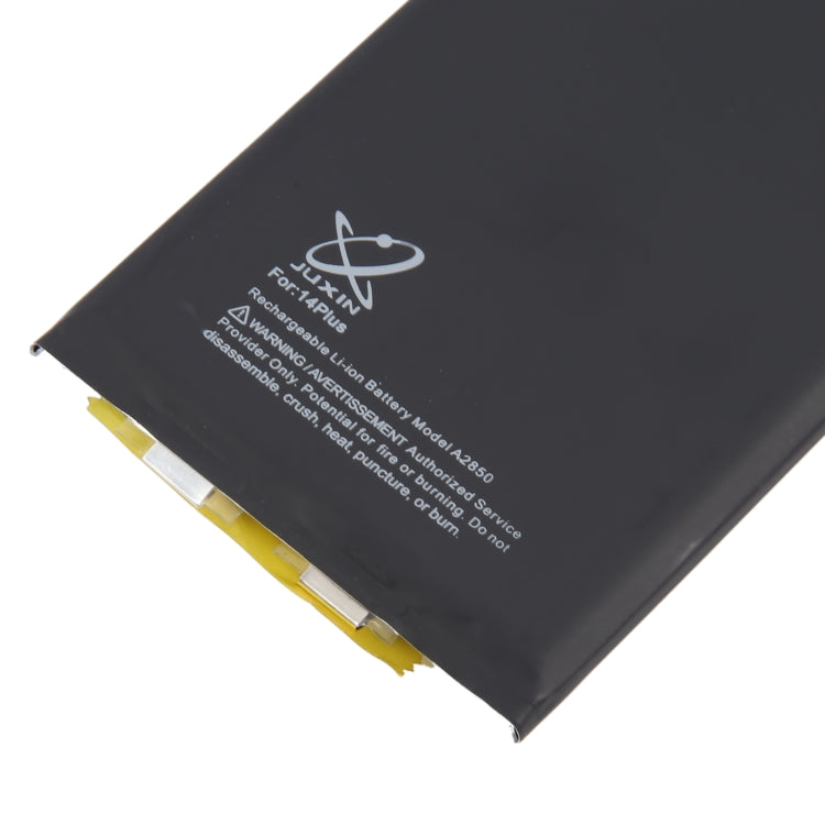 For iPhone 14 Plus 4850mAh JUXIN Zero Cycle Li-ion Battery
