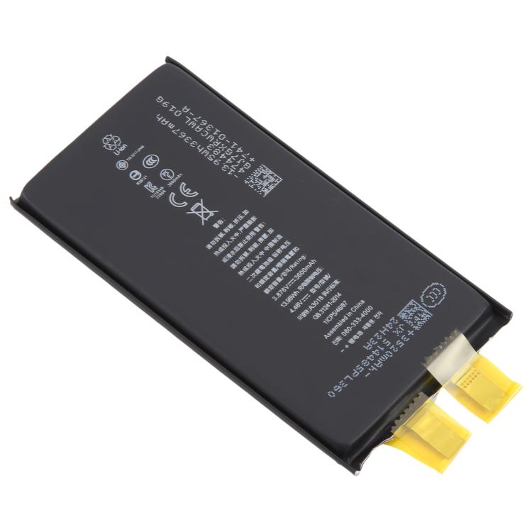 For iPhone 15 3600mAh JUXIN Zero Cycle Li-ion Battery