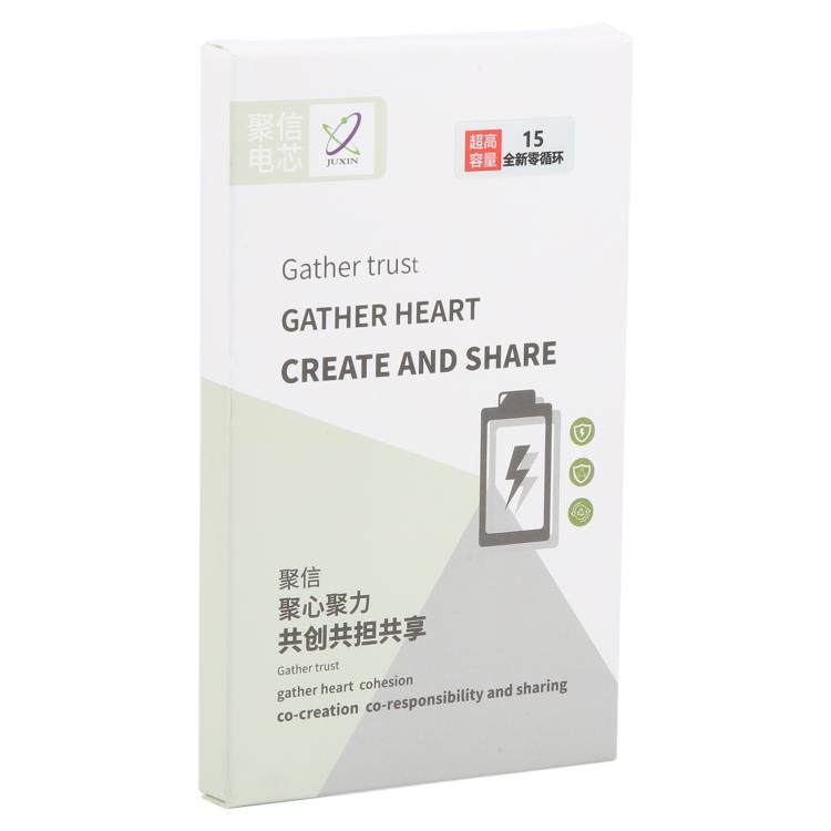 For iPhone 15 3600mAh JUXIN Zero Cycle Li-ion Battery