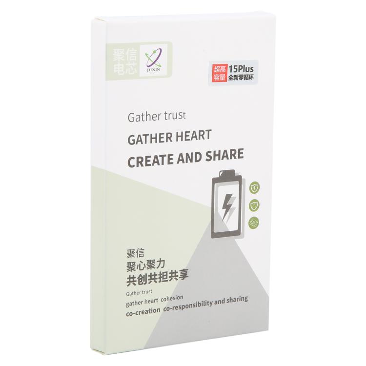 For iPhone 15 Plus 4700mAh JUXIN Zero Cycle Li-ion Battery
