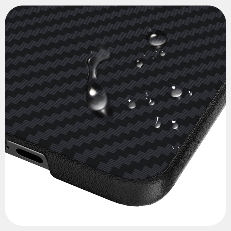 For Xiaomi Mix Flip ABEEL C Carbon Fiber Series 6D Micro Relief MagSafe Phone Case