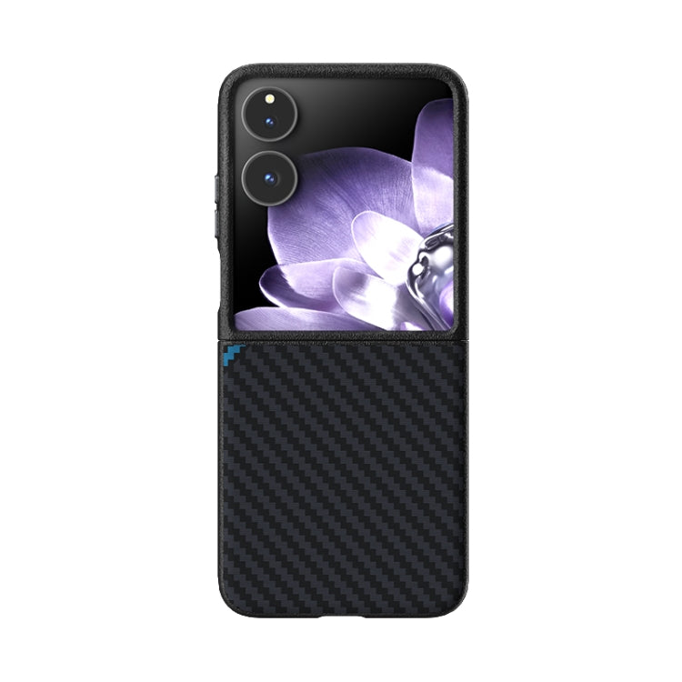 For Xiaomi Mix Flip ABEEL C Carbon Fiber Series 6D Micro Relief MagSafe Phone Case