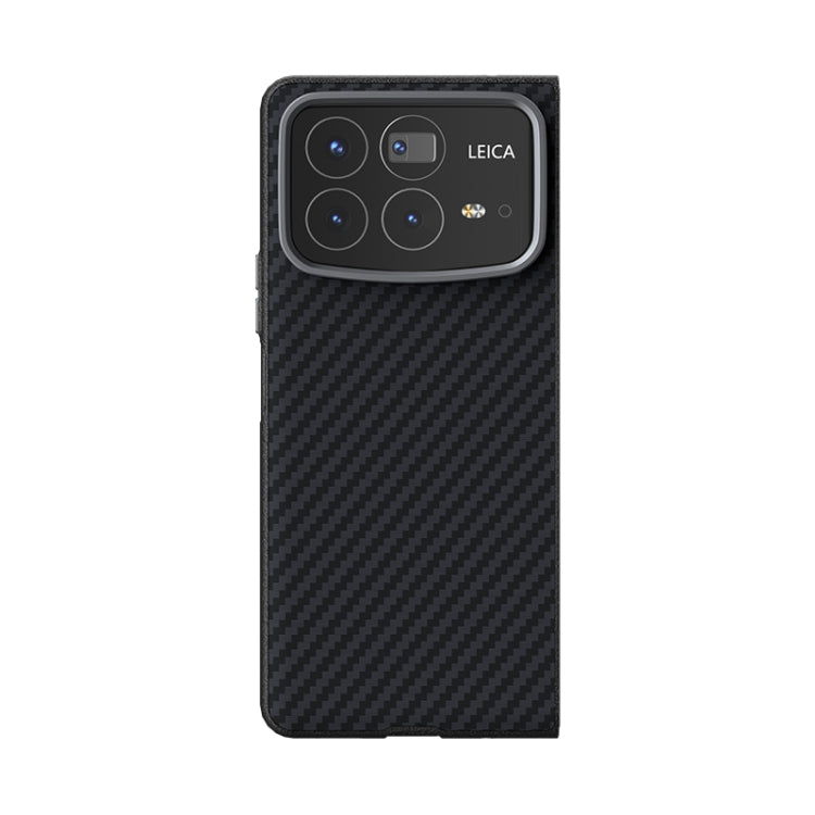 For Xiaomi Mix Fold 4 ABEEL C Carbon Fiber Series 6D Micro Relief MagSafe Phone Case