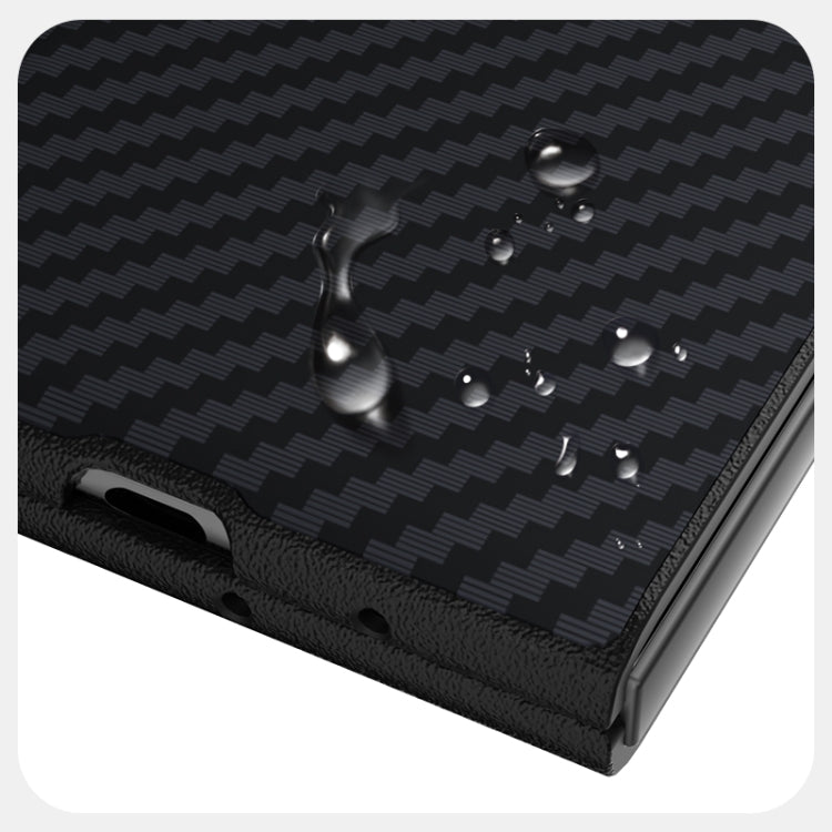 For Xiaomi Mix Fold 4 ABEEL C Carbon Fiber Series 6D Micro Relief MagSafe Phone Case
