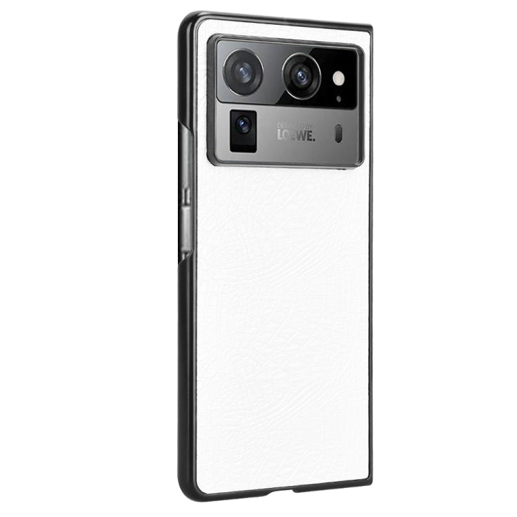 For Tecno Phantom V Fold2 Crocodile Texture Back Cover Phone Case
