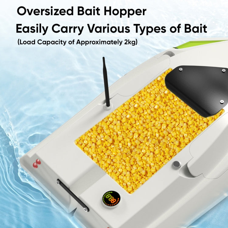 D50 High Speed Smart Remote Control Fishing Bait Boat Support Dragging Net, Plug:US Plug