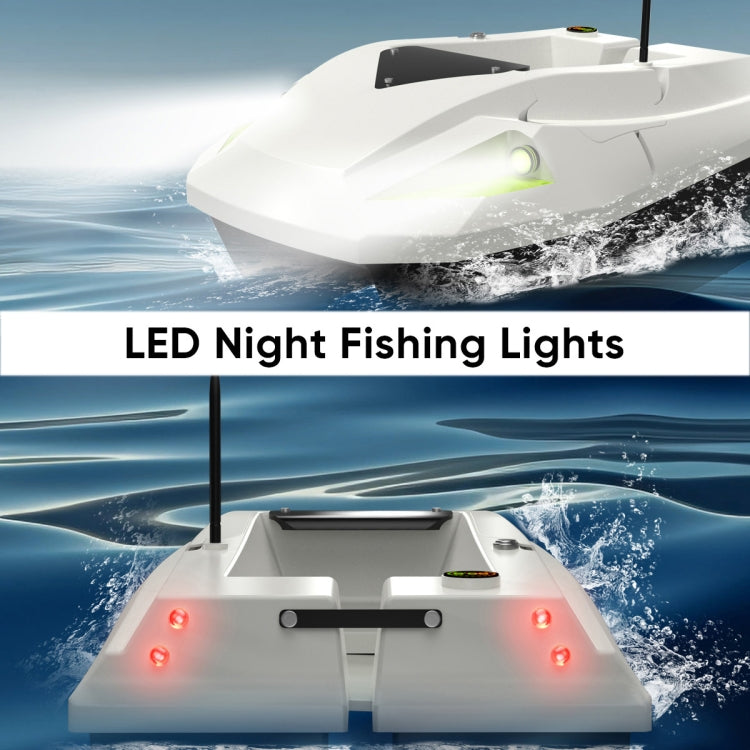 D50 High Speed Smart Remote Control Fishing Bait Boat Support Dragging Net, Plug:US Plug