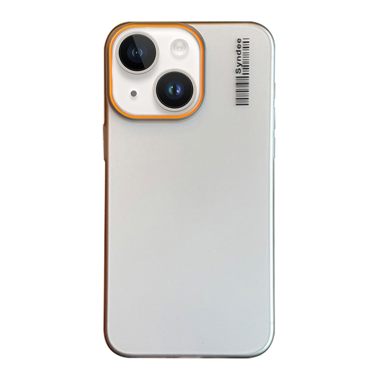 For iPhone 14 Plus Soft Sandy Skin Feel Translucent PC Phone Case