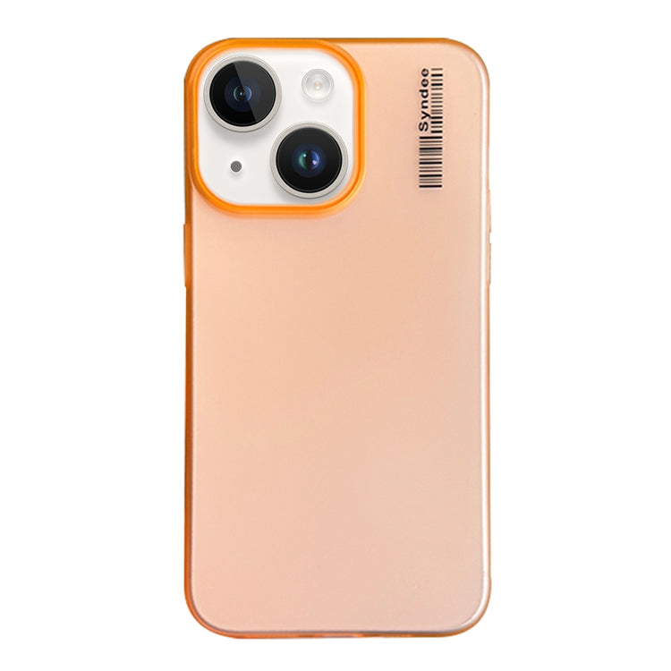 For iPhone 14 Plus Soft Sandy Skin Feel Translucent PC Phone Case