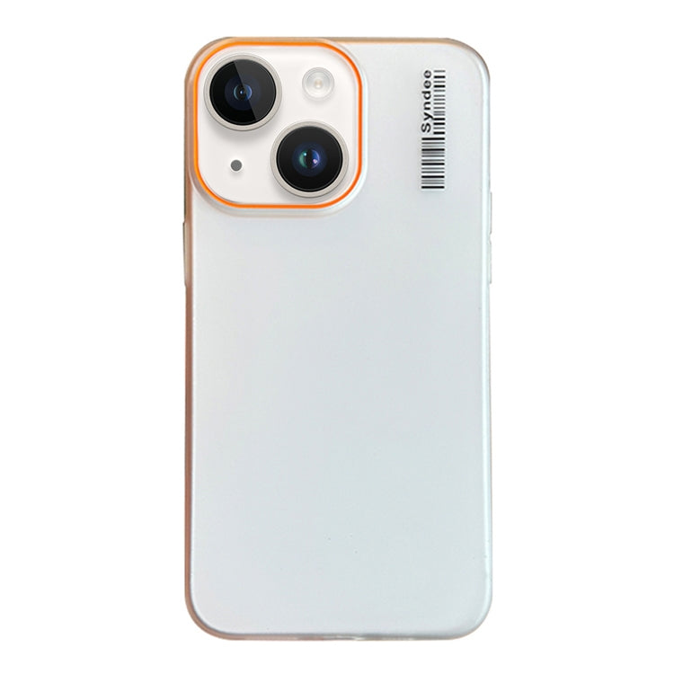 For iPhone 13 Soft Sandy Skin Feel Translucent PC Phone Case