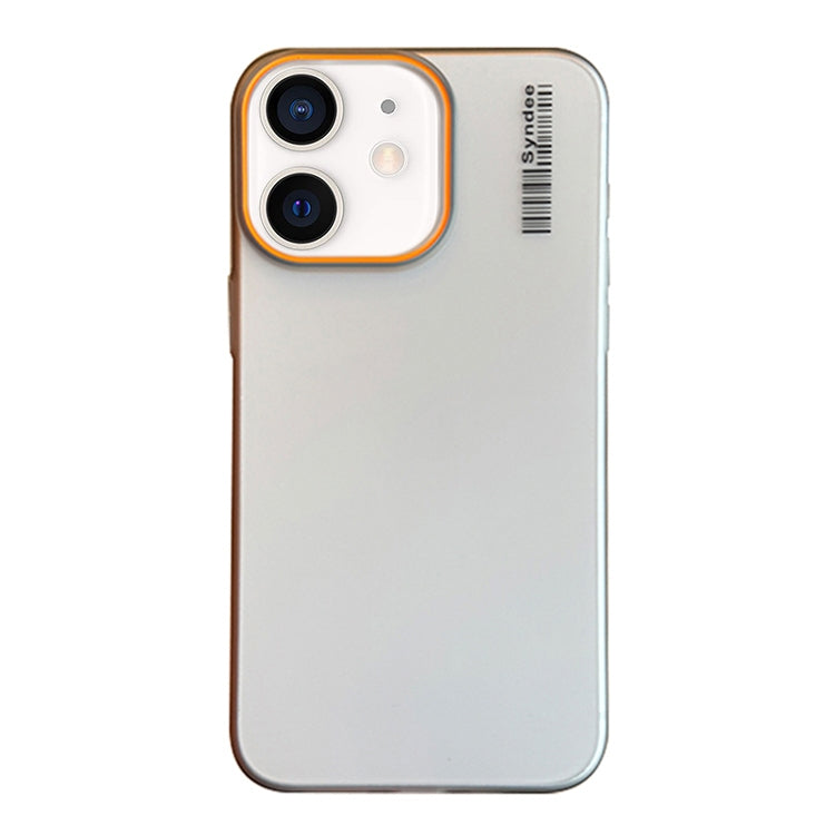 For iPhone 12 Soft Sandy Skin Feel Translucent PC Phone Case