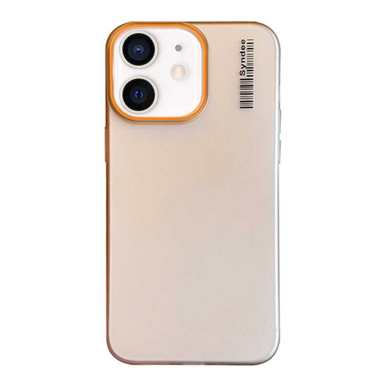 For iPhone 12 Soft Sandy Skin Feel Translucent PC Phone Case