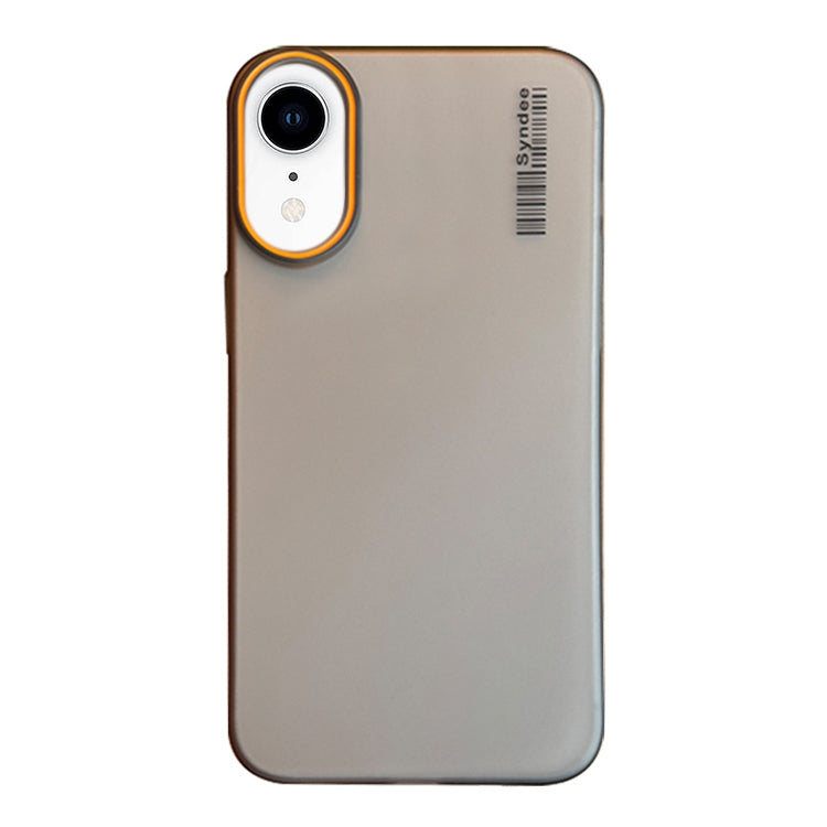 For iPhone XR Soft Sandy Skin Feel Translucent PC Phone Case