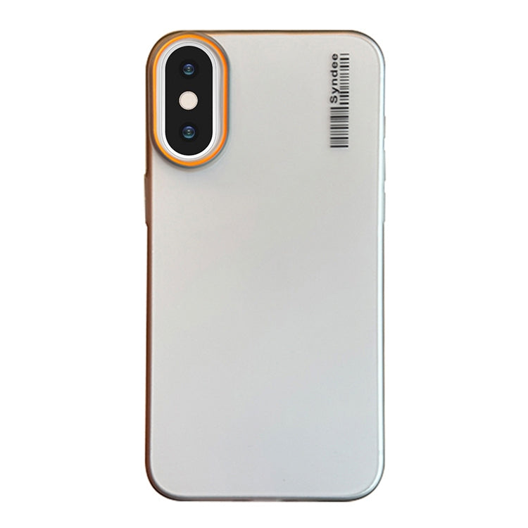 For iPhone XS Max Soft Sandy Skin Feel Translucent PC Phone Case
