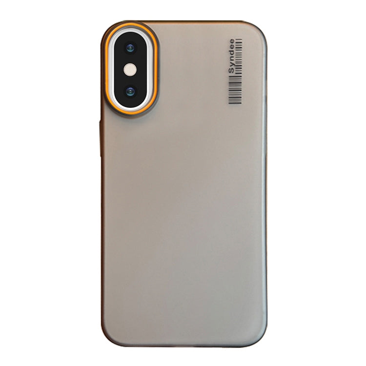 For iPhone XS Max Soft Sandy Skin Feel Translucent PC Phone Case