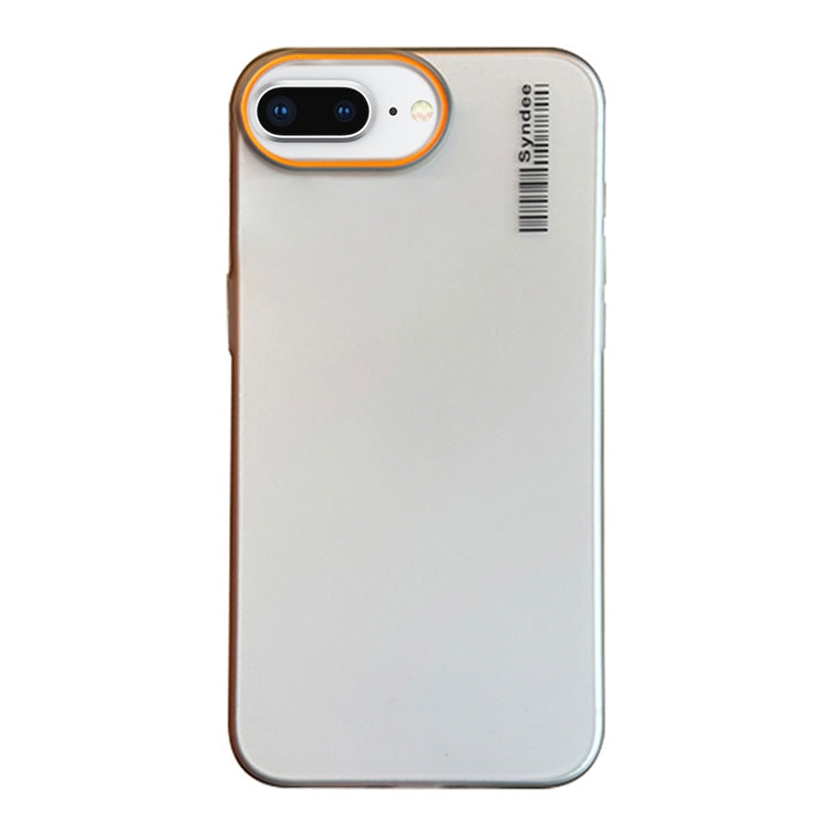 For iPhone 8 Plus / 7 Plus Soft Sandy Skin Feel Translucent PC Phone Case