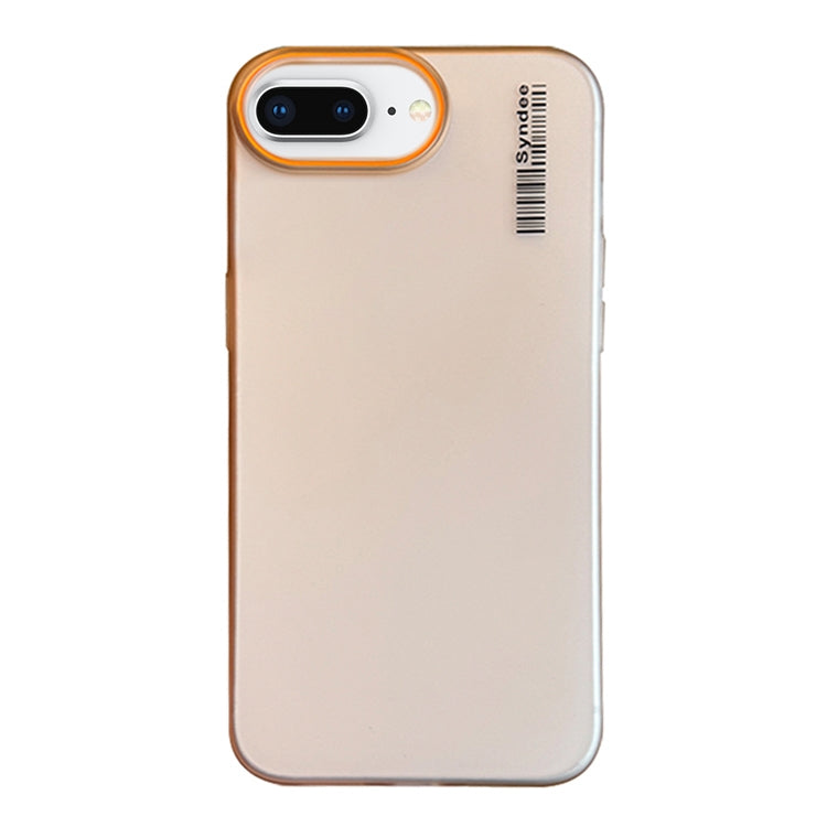 For iPhone 8 Plus / 7 Plus Soft Sandy Skin Feel Translucent PC Phone Case