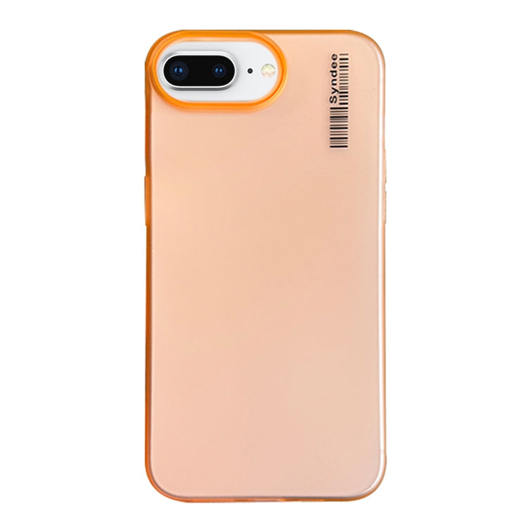 For iPhone 8 Plus / 7 Plus Soft Sandy Skin Feel Translucent PC Phone Case
