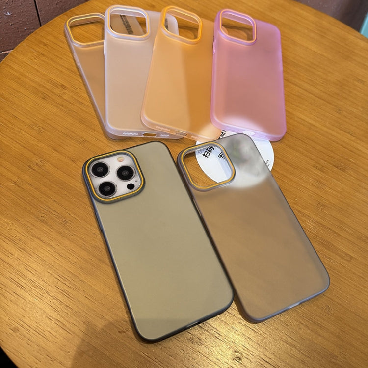 For iPhone SE 2022 / 2020 Soft Sandy Skin Feel Translucent PC Phone Case