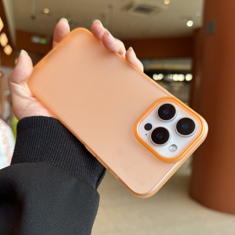 For iPhone 12 Pro Soft Sandy Skin Feel Translucent PC Phone Case