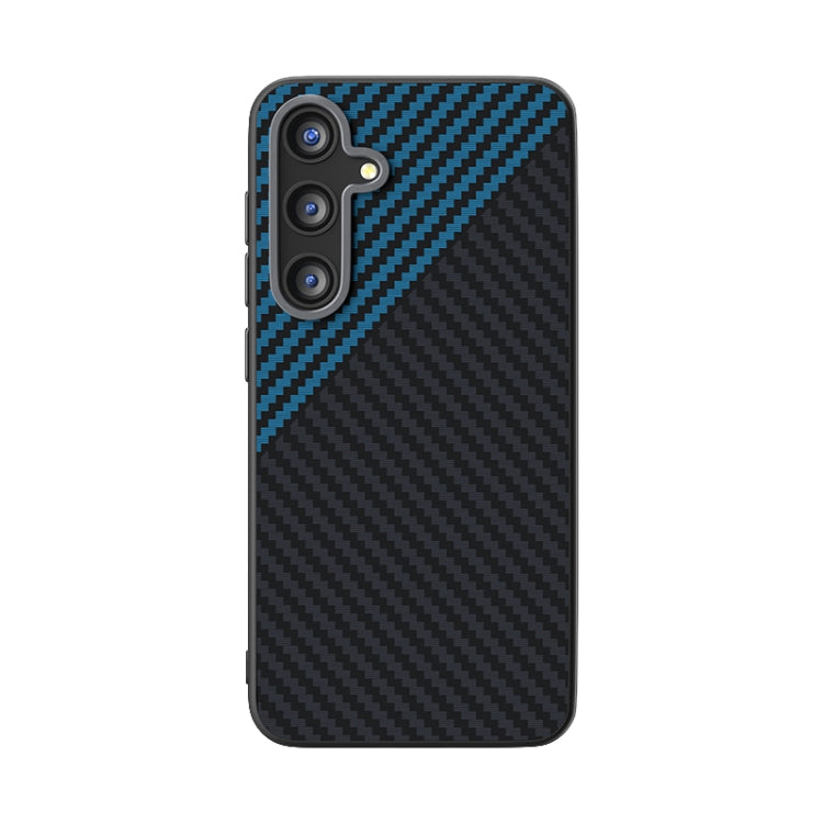 For Samsung Galaxy S25 5G / S24 5G ABEEL C Carbon Fiber Series 6D Micro Relief MagSafe Phone Case