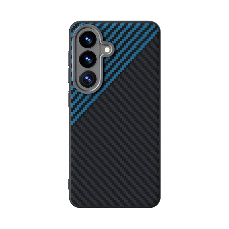 For Samsung Galaxy S26+ 5G ABEEL C Carbon Fiber Series 6D Micro Relief MagSafe Phone Case
