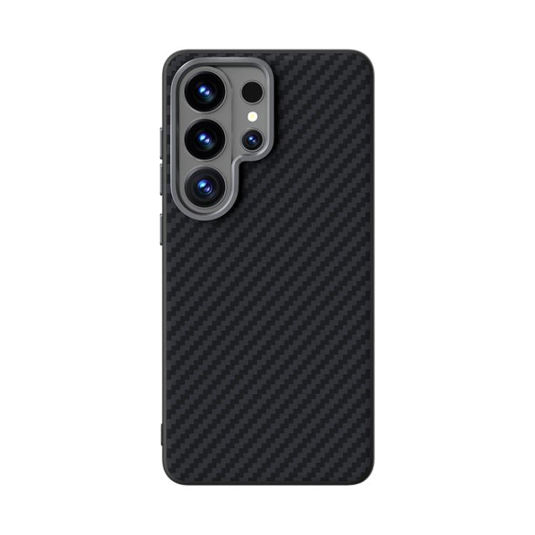 For Samsung Galaxy S26 Ultra 5G ABEEL C Carbon Fiber Series 6D Micro Relief MagSafe Phone Case