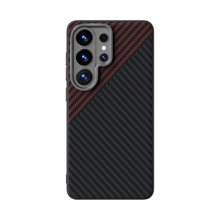 For Samsung Galaxy S26 Ultra 5G ABEEL C Carbon Fiber Series 6D Micro Relief MagSafe Phone Case