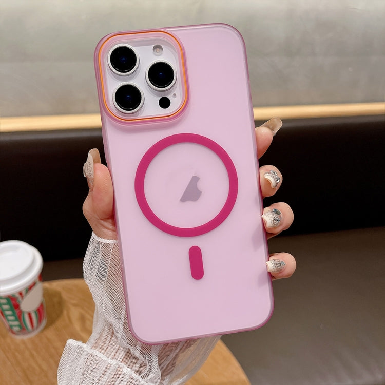 For iPhone 13 Pro Soft Sandy Skin Feel MagSafe Magnetic PC Phone Case