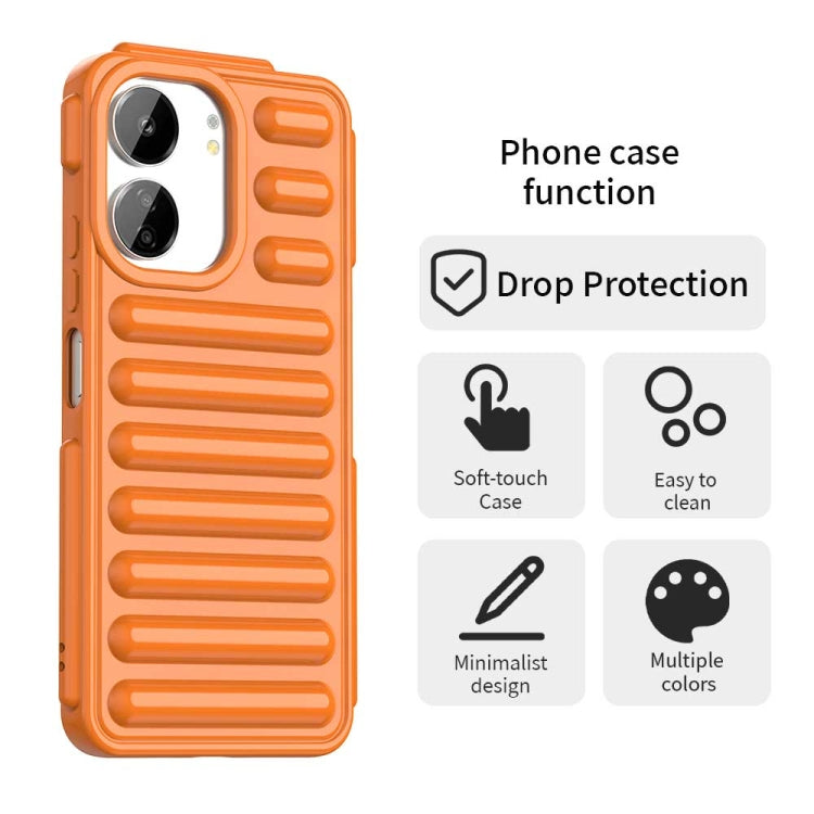 For Xiaomi Poco M6 5G Capsule Series Candy Color IMD Phone Case