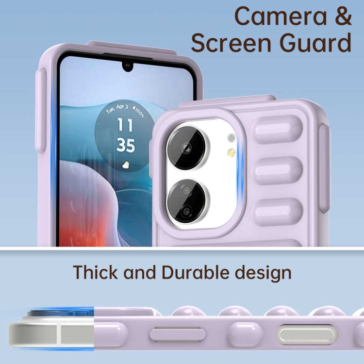 For Xiaomi Poco M6 5G Capsule Series Candy Color IMD Phone Case