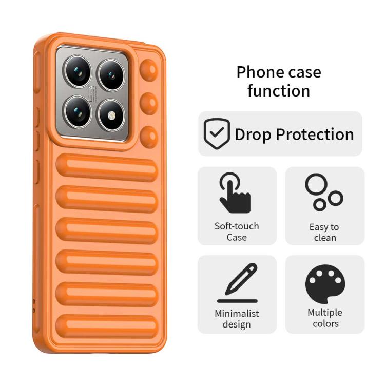 For Xiaomi 14T Pro Capsule Series Candy Color IMD Phone Case
