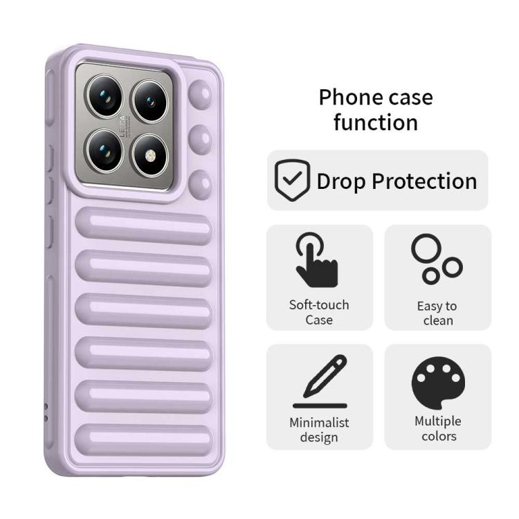 For Xiaomi 14T Pro Capsule Series Candy Color IMD Phone Case