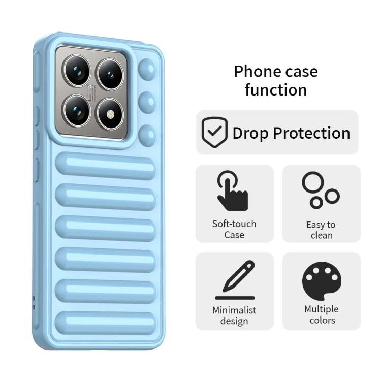 For Xiaomi 14T Capsule Series Candy Color IMD Phone Case