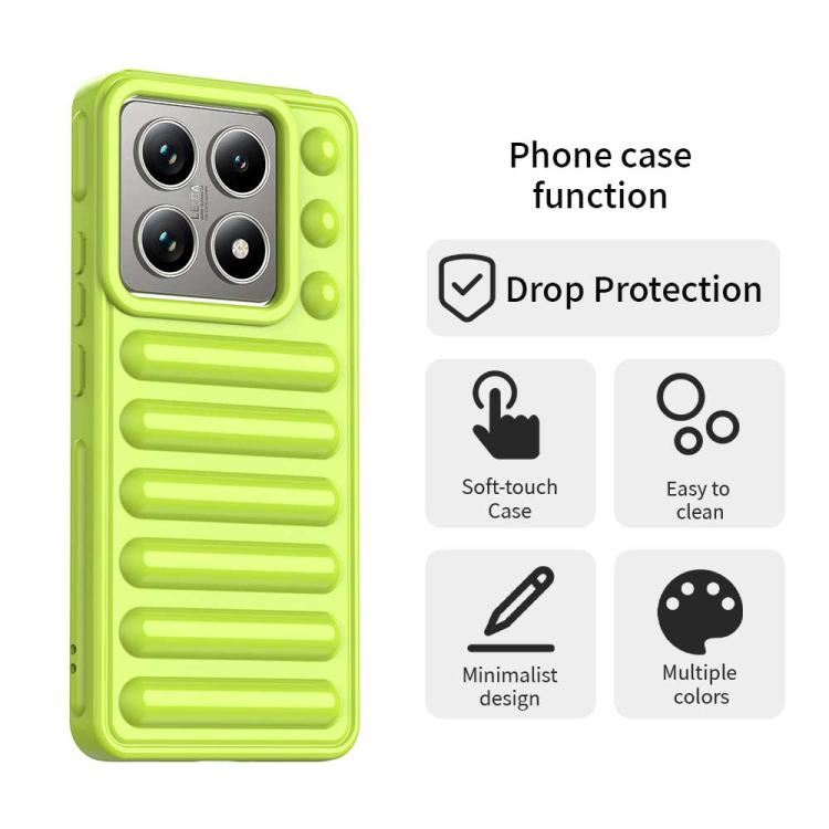 For Xiaomi 14T Capsule Series Candy Color IMD Phone Case
