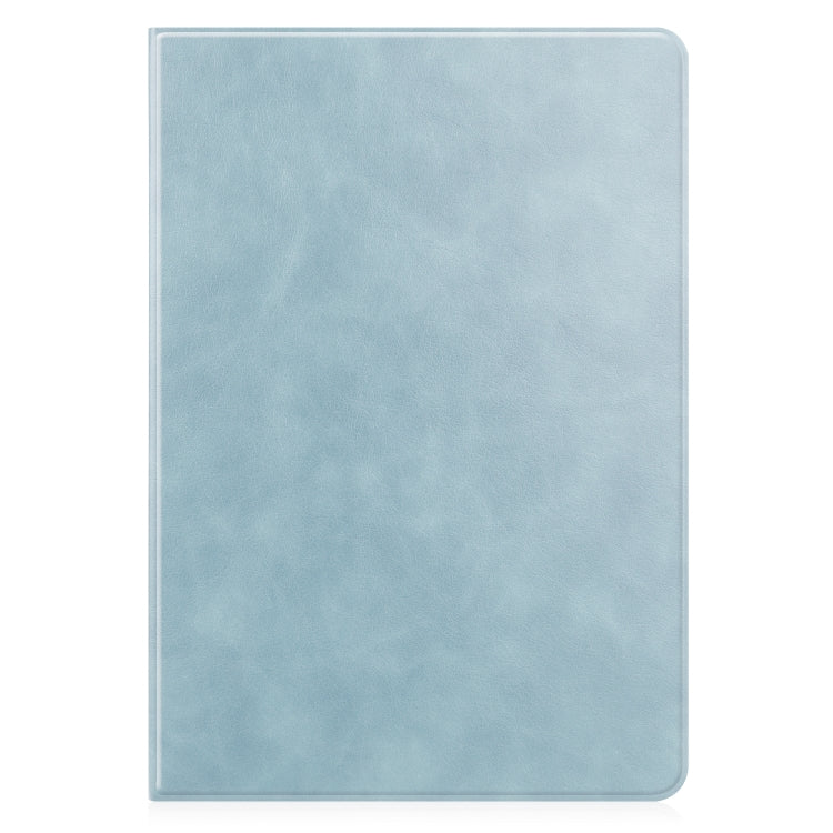 For Samsung Galaxy Tab S8 / Galaxy Tab S7 (2020) T870 Cowhide Texture TPU Tablet Horizontal Flip Leather Case with Holder & Sleep / Wake-Up Function & Pen Slot