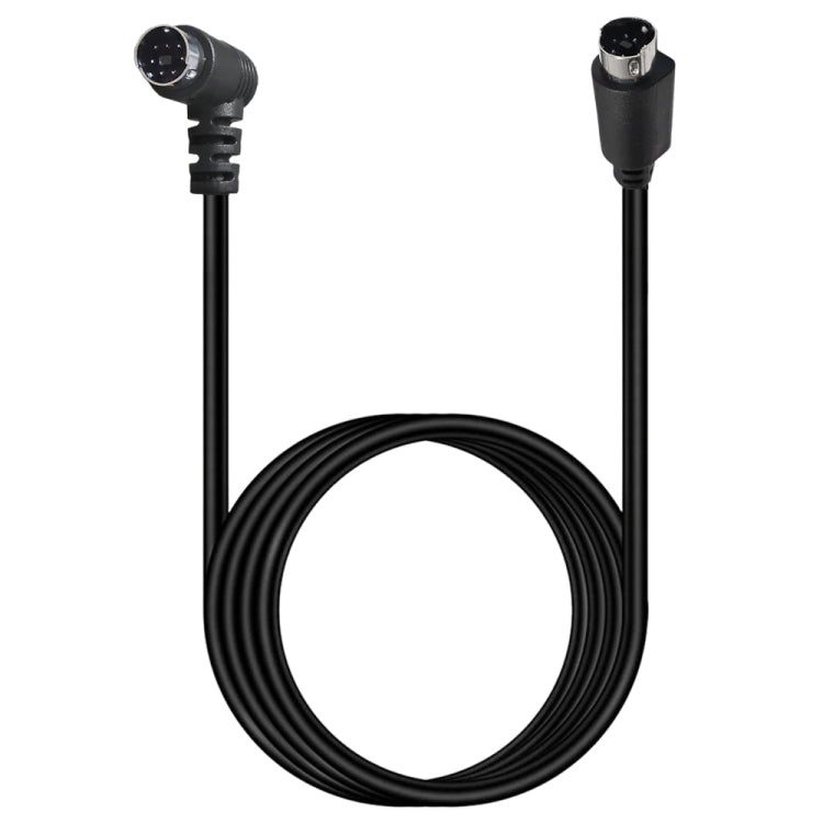 Mini DIN 7 Pin S-Video Core Audio / Video Cable, Length:0.5m