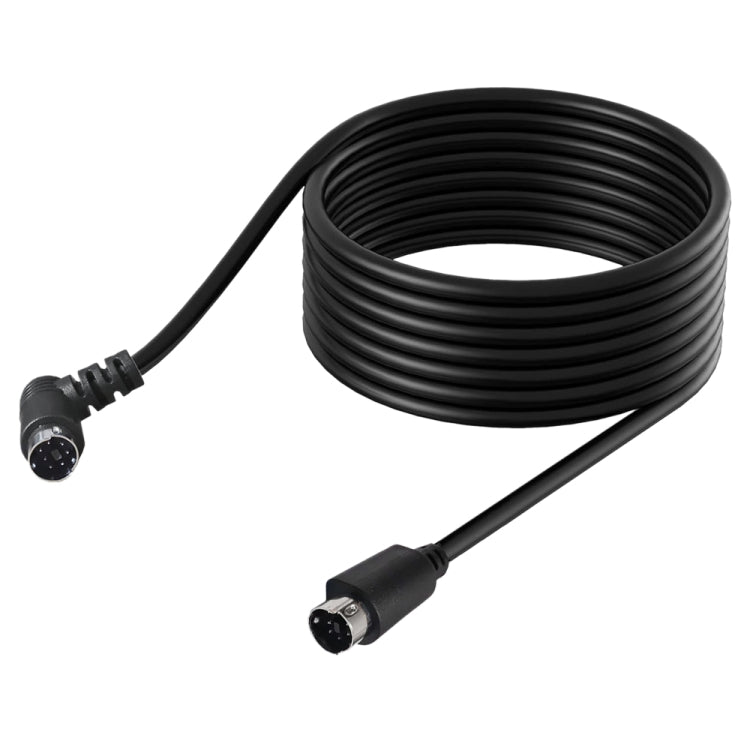 Mini DIN 7 Pin S-Video Core Audio / Video Cable, Length:0.5m