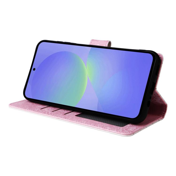 ForGalaxy A36 / A37 5G Bronzing Painting RFID Leather Phone Case