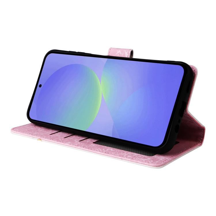 ForGalaxy A36 / A37 5G Bronzing Painting RFID Leather Phone Case