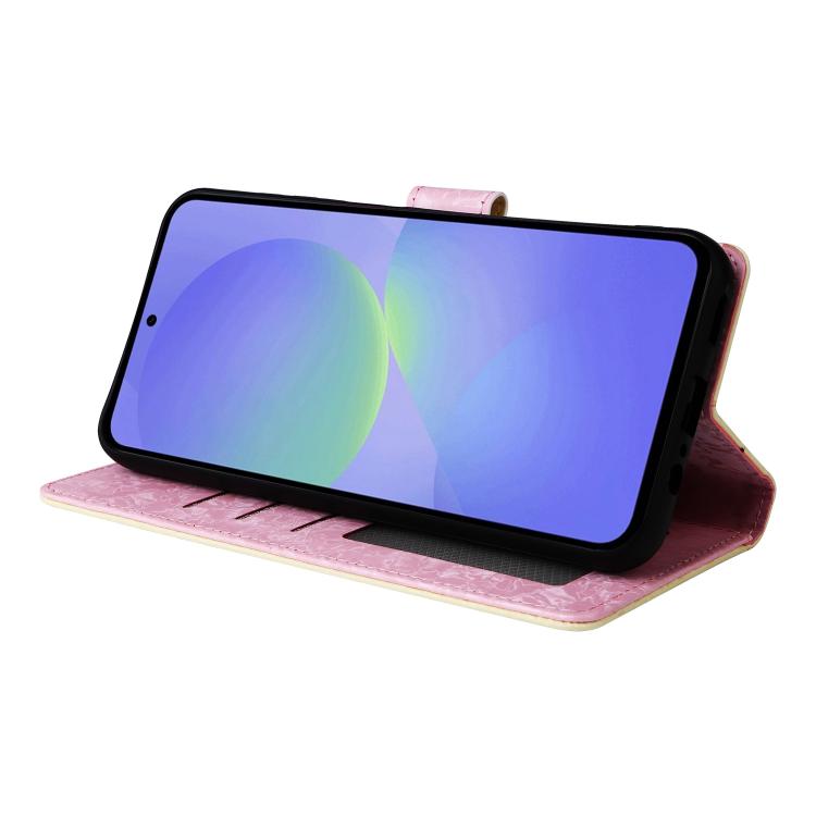 ForGalaxy A36 / A37 5G Bronzing Painting RFID Leather Phone Case