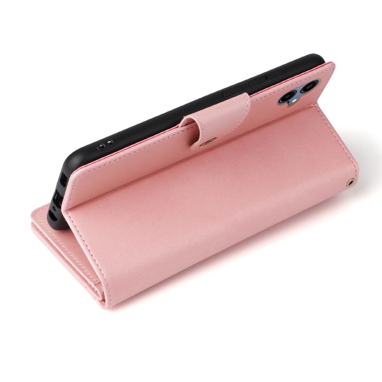 For Galaxy A07 4G / 5G Rivet Buckle 9 Cards Three Fold Leather Phone Case